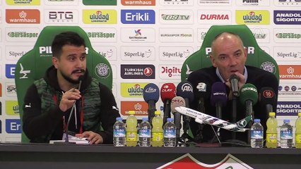 Bursaspor-Kayserispor maçının ardından - Paul Le Guen (1) - BURSA