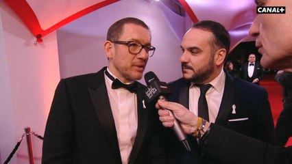 Dany Boon et François-Xavier Demaison "C'est important de porter ce ruban pour dire qu'on est contre les violences faites aux Femmes" - César 2018