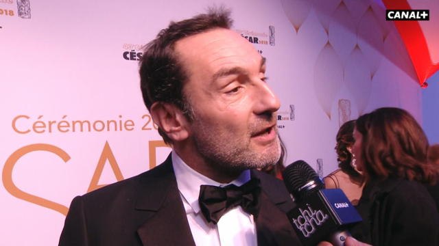 Gilles Lellouche Il y a qu'une famille et c'est celle du cinéma ! - César 2018