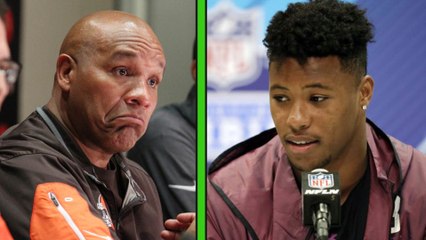 Saquon Barkley Says It Would Be "AWESOME" to Be Drafted by the Browns