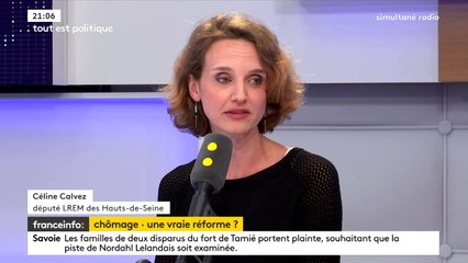 Réformer l'assurance-chômage, c'est être "dans le bon tempo" estime Céline Calvez, députée LREM