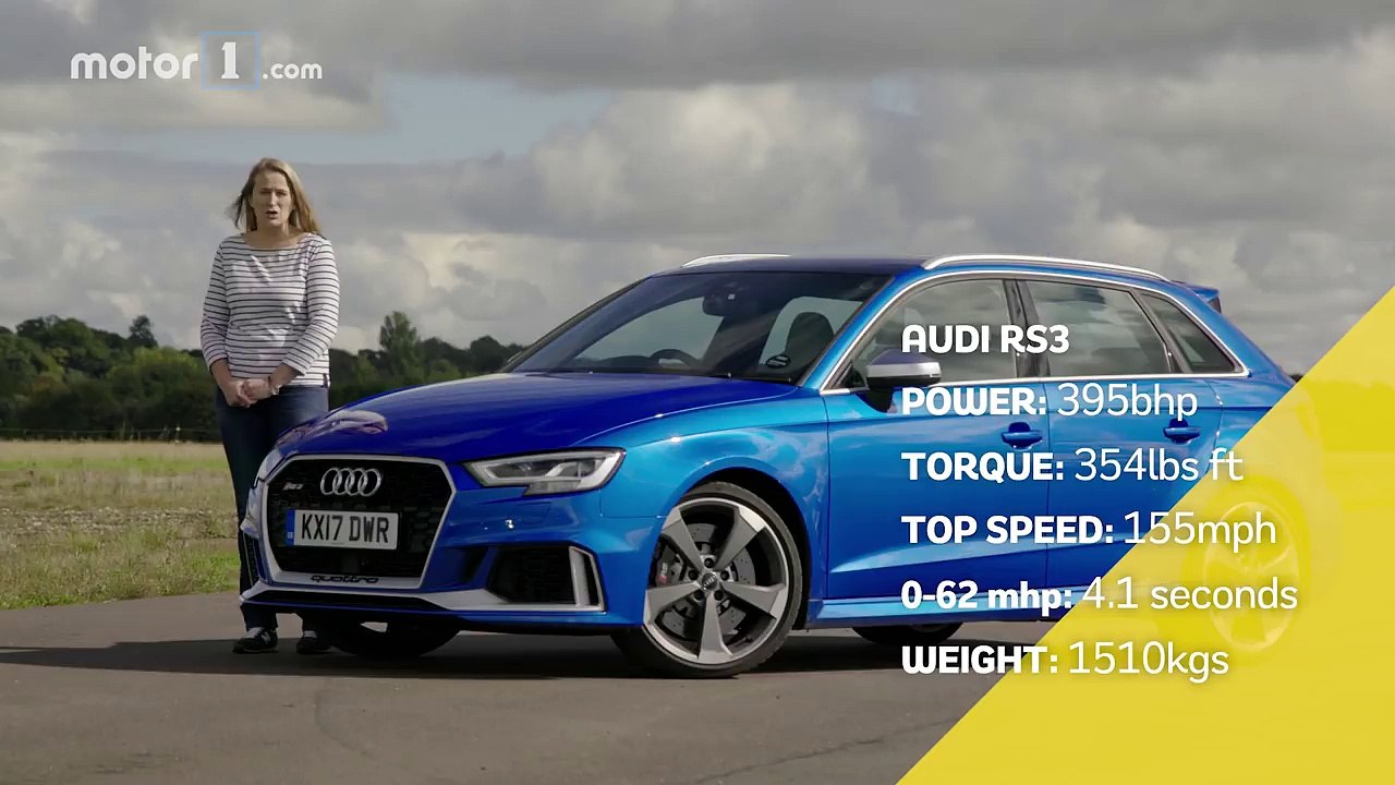 Audi RS5 vs Audi RS3 - Which is fastest + Drag race