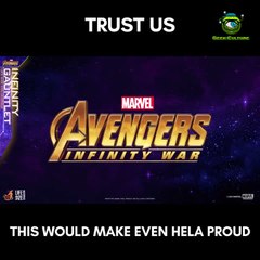 Hot Toys Life-Size Infinity Gauntlet Reveal