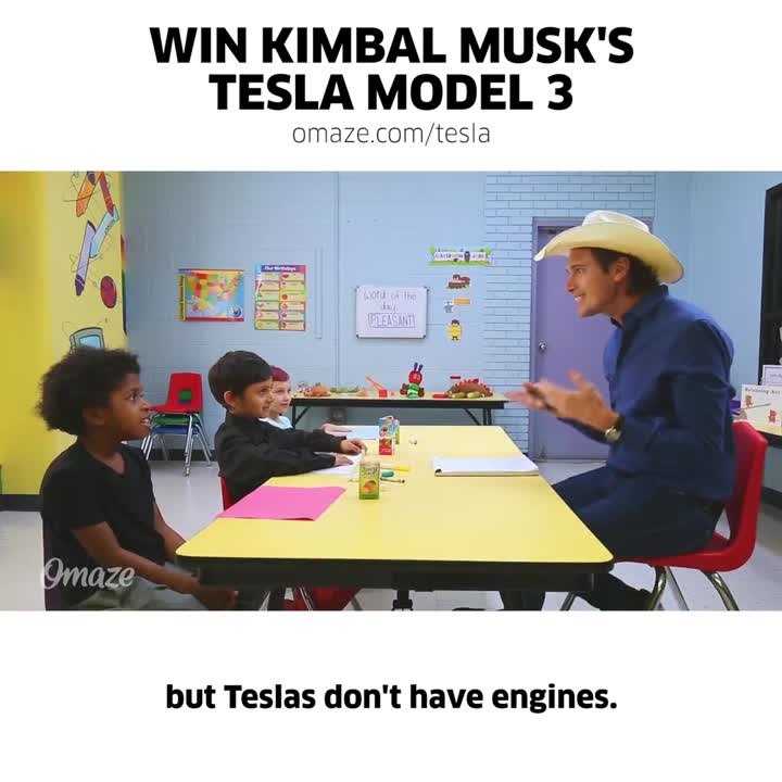Tesla Model 3 Giveaway