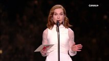 Qui sont les sept nains d'Isabelle Huppert ? Mystère... - César 2018