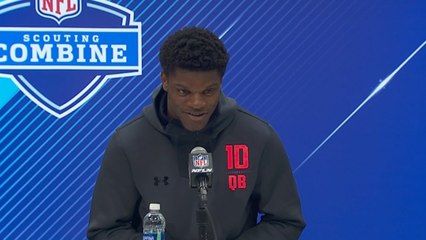 Lamar Jackson announces he will not be running the 40-yard dash at the Combine