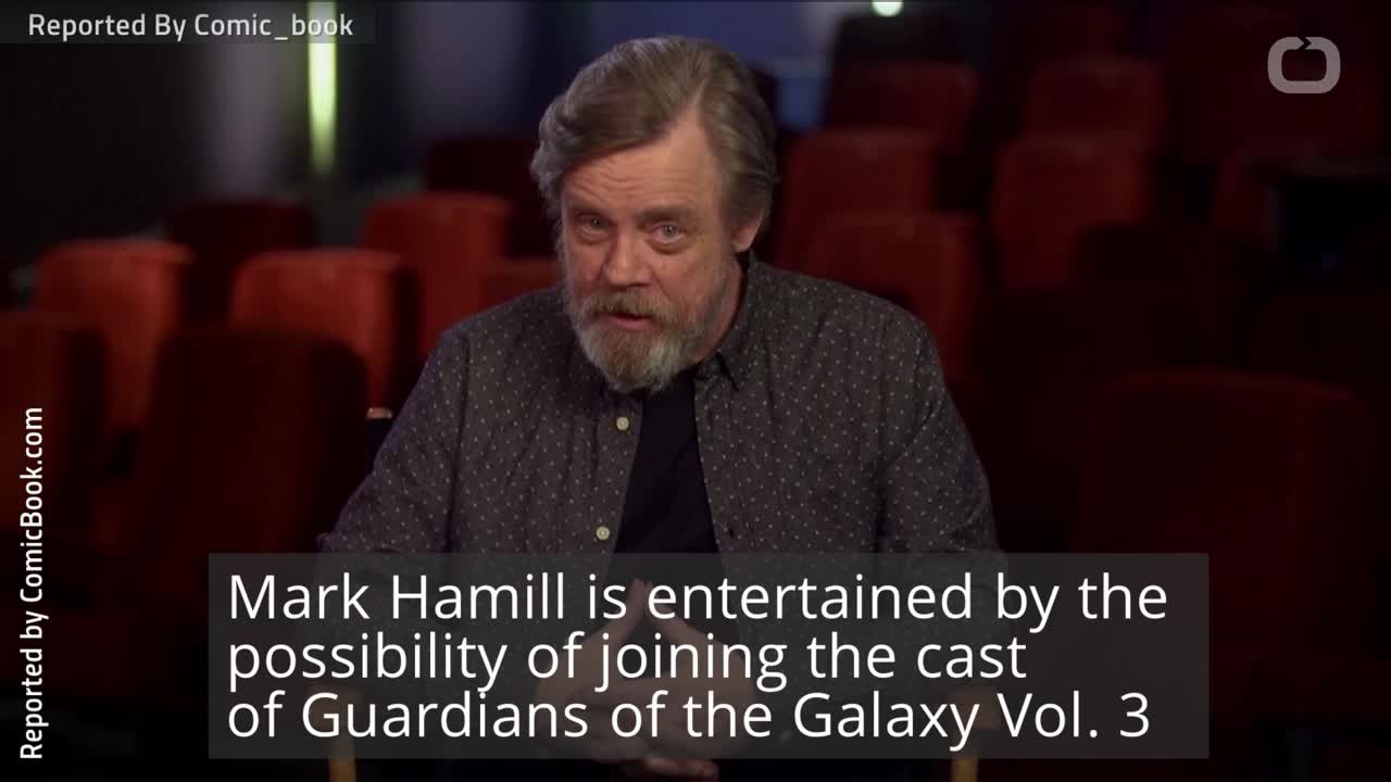 Mark Hamill Speaks On The Possibly Appearing in 'Guardians' 3