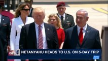 i24NEWS DESK | Netanyahu heads to U.S. on 5-day trip | Sunday, March 4th 2018