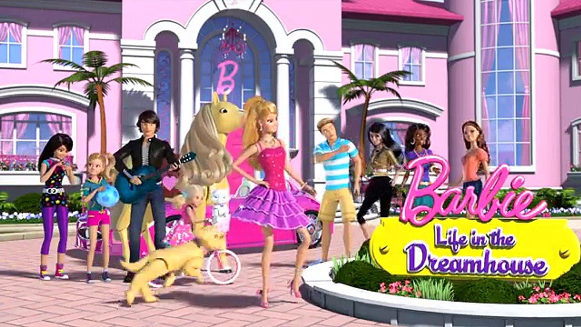 Dessin animé barbie