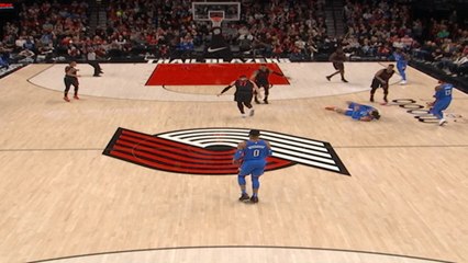 Thunder at Trail Blazers Recap Raw