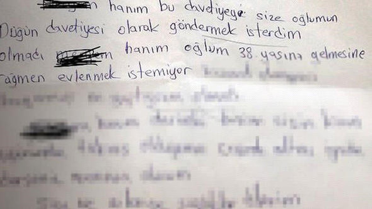 Komşusuna Taktığı Altını Mektupla Geri İsteyen Annenin Oğlu: Şeklim Şemalim Yerinde, İstesem Evlenirim
