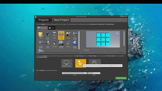 Unreal Engine 4 - Tutorial ITA - TBS #0 crea progetto
