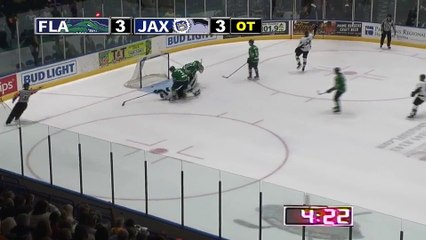 ECHL Jacksonville Icemen 4 at Florida Everblades 3