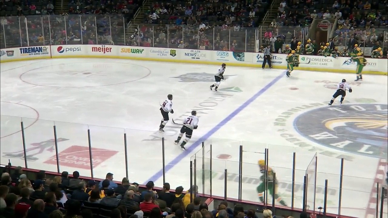 ECHL Atlanta Gladiators 2 at Toledo Walleye 3