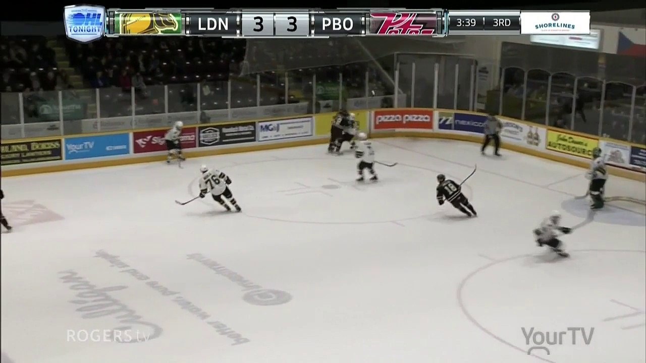OHL London Knights - Alex Formenton scores the game-winning goal