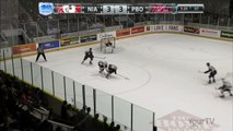 OHL Peterborough Petes - Brady Hinz scores the OT winner