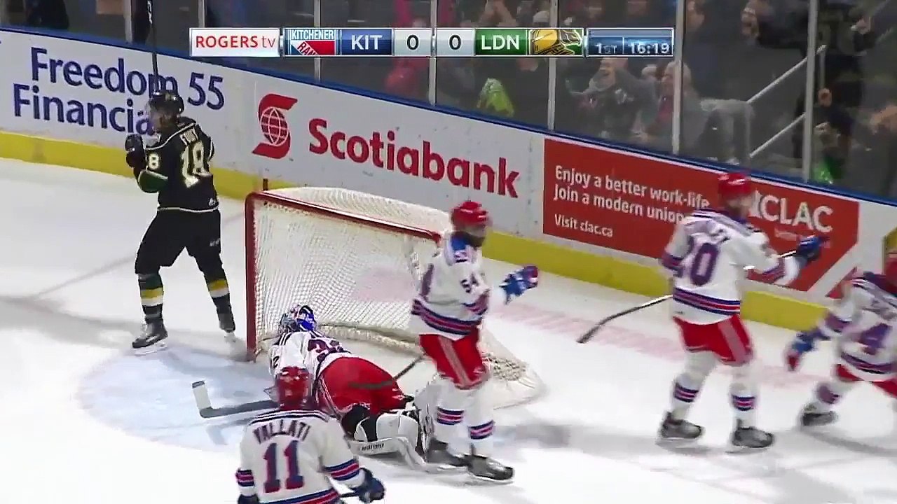 OHL Kitchener Rangers 2 at London Knights 6