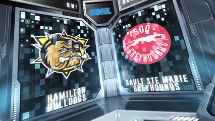 OHL Hamilton Bulldogs 0 at Sault Ste. Marie Greyhounds 10