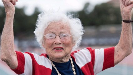 101-Year-Old Woman Breaks World Track Records