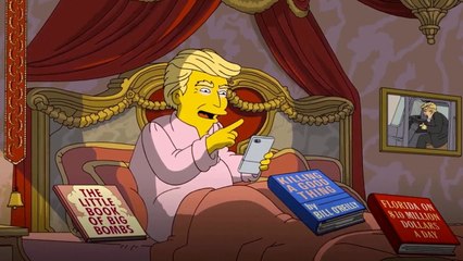 'The Simpsons' Has A Savage Take On Trump's First 100 Days