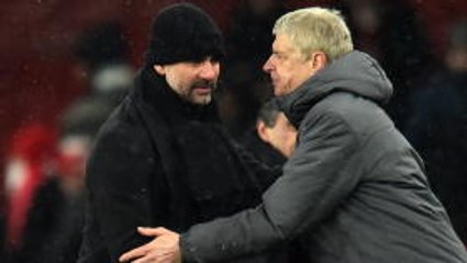 Télécharger la video: It's happening to Arsenal but it could happen to me - Guardiola defends under-pressure Wenger