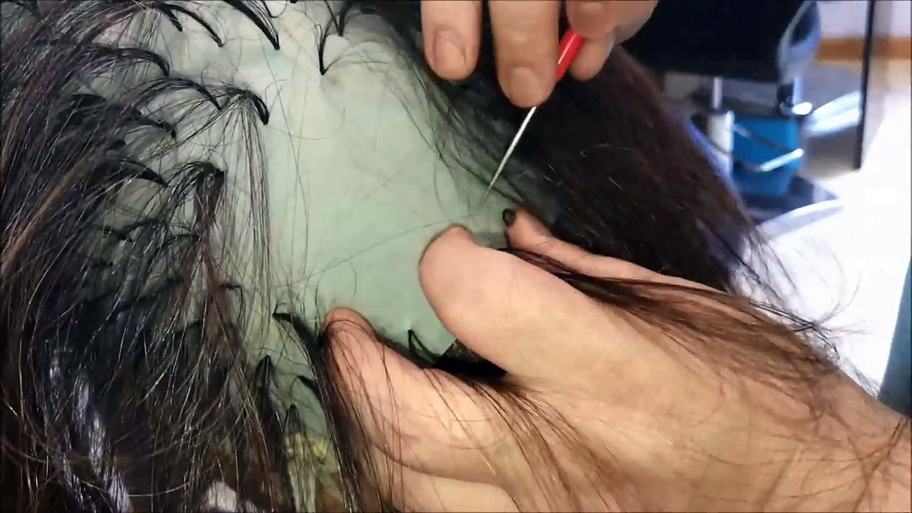 como hacer mechas con gorra, Like making strands with cap