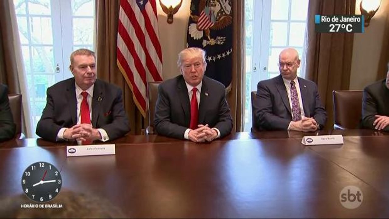 Trump ameaça sobretaxar o aço e o alumínio produzidos no exterior