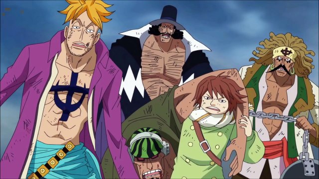 Shanks Arrives at Marineford English Dubbed