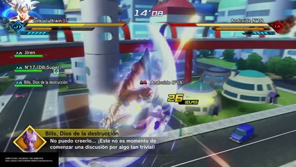 DRAGON BALL XENOVERSE 2 Goku ultra instinto