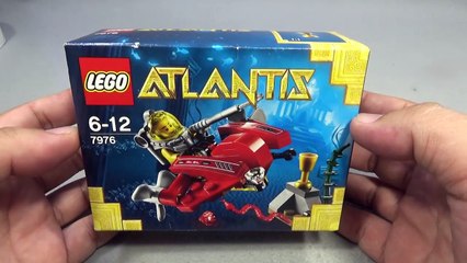 레고 아틀란티스 오션 스피더 랜스 스피어스 7976 조립 리뷰 LEGO Atlantis Ocean Speeder
