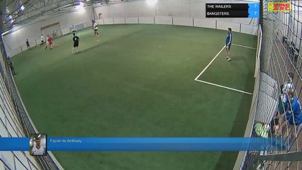 Faute de Anthony - THE WAILERS Vs BANQSTERS - 01/03/18 20:00 - LIGUE 1 - Poitiers Game Parc