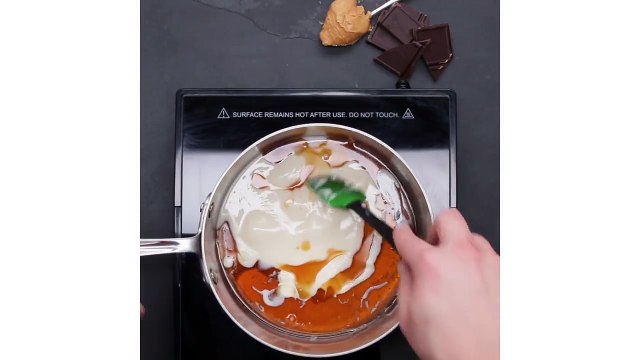 Easy Chocolate Peanut Butter Fudge Vegetarian Recipe by Cooking Food