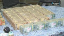 Homens são presos com mais de R$ 1,8 milhão dentro do carro em SP