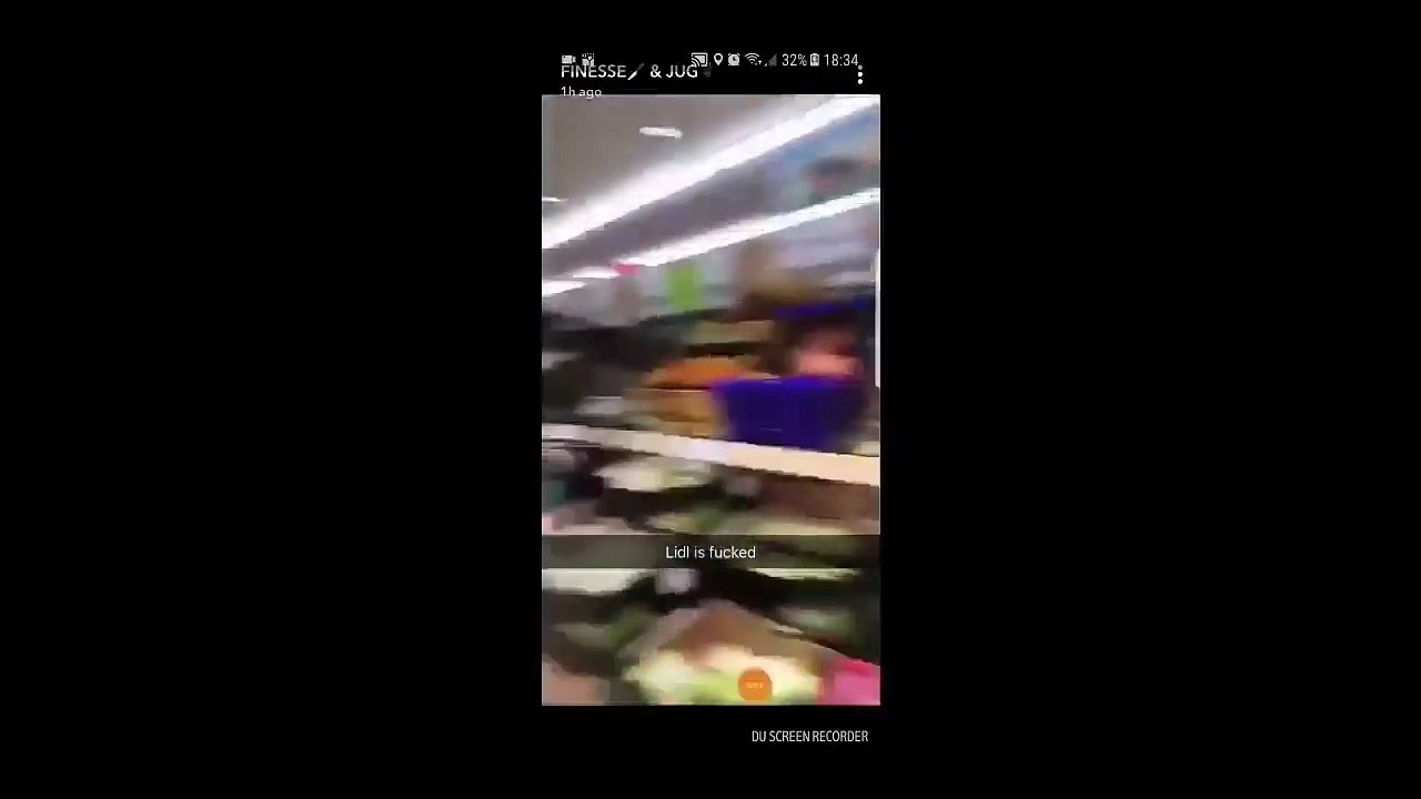 Lidl looted and destroyed, safe removed with digger during Storm Emma in Tallaght