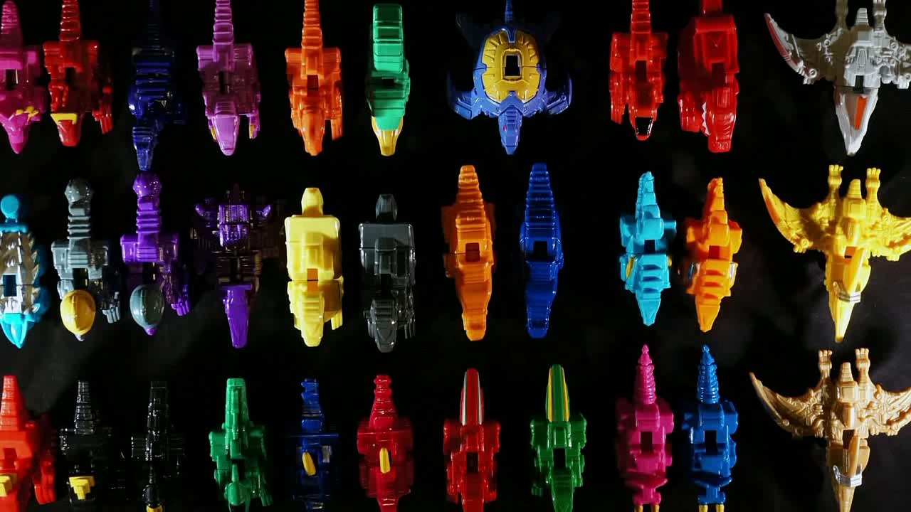 Power Rangers Dino Super Charge - Dino Chargers Mini Zords (Series 1) - 1,024 Combinations