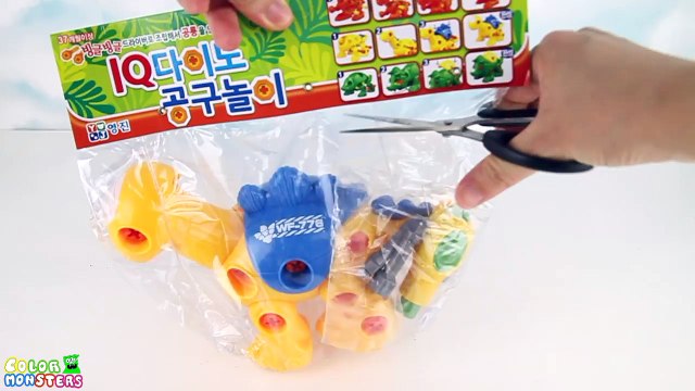 Dinosaur Toys & Tools Learn DIY Stegosaurus Dinosaurs For Kids. Learning Create Dono Toys Babies