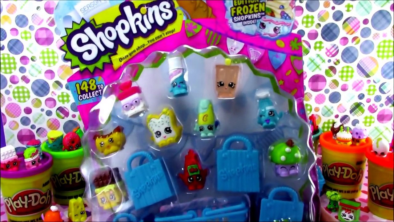 Shopkins Season 1 Giant Playdoh Surprise Egg Limited Edition Hunt