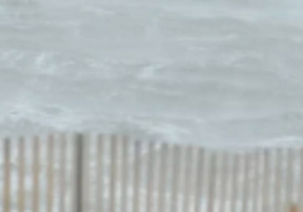 Cape May-Lewes Ferry Buffeted by Strong Nor'easter Wind