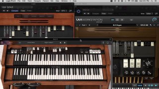 Virtual Organ Shootout! Acoustic Samples B 5 vs Logic Vintage B3 vs Auturia B 3 V!