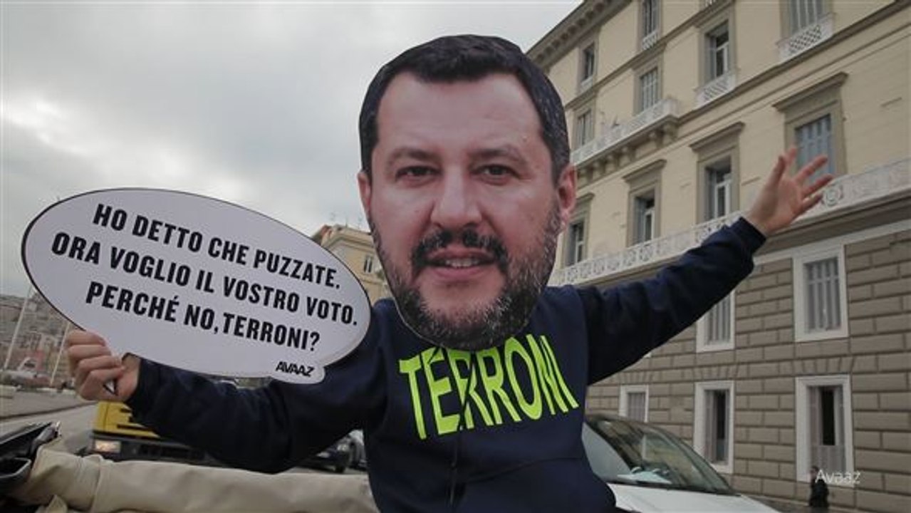 Wahlen in Italien: Rechtspopulist auf Stimmenfang