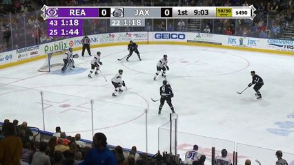 ECHL Reading Royals 1 at Jacksonville Icemen 6