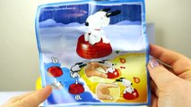 Snoopy and Charlie Brown Maxi Kinder Surprise Eggs: The Peanuts Movie Toy Full Collection