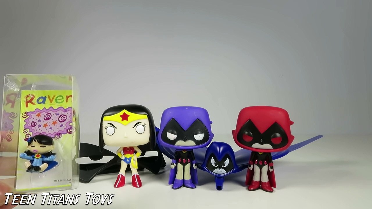 TEEN TITANS & TEEN TITANS GO! Raven Collection with Pop Figures, Action Figures and Toys!