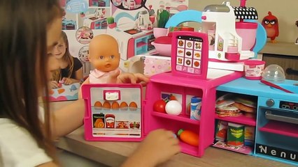 Bebé come en la Cocina de Nenuco - Cocinando para mi bebé Nenuco