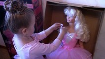 Большая кукла барби ростом как Алиса распаковка My Size Barbie Doll 1992 Giant Toy куклы как дети