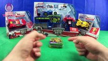 Transformers Rescue Bots Optimus Prime Racing Trailer Bumblebee Sideswipe Racers Playskool Heroes