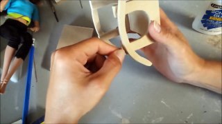 How to make a Doll Nursery Rocking Chair