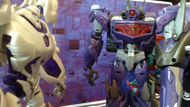 Transformers Prime Legacy Ep 21[Bulkhead & Smokescreen vs Shockwave] Stop Motion