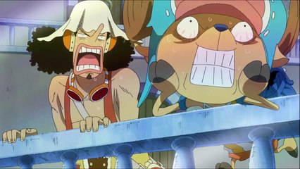 Straw Hats Escape from the Eruption English Dubbed