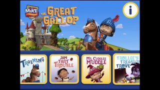Mike the Knight: The Great Gallop - iPad app demo for kids